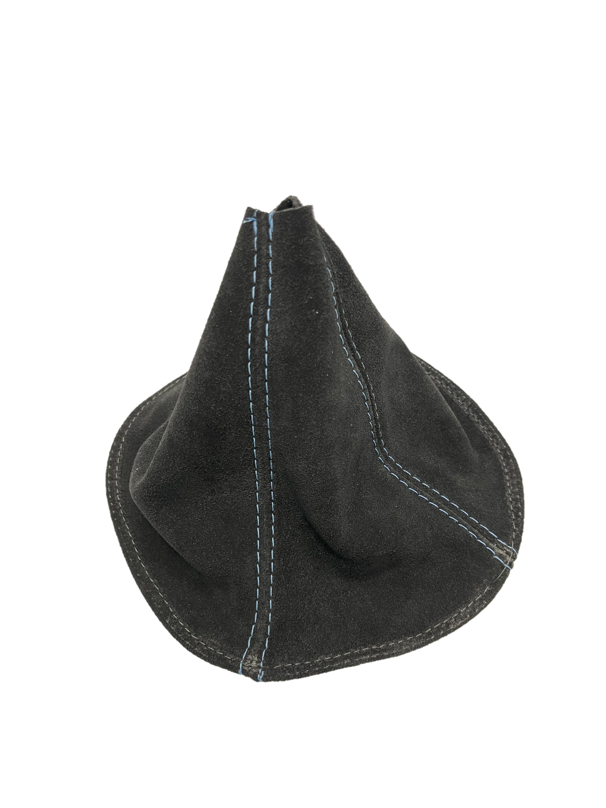pontiac gto  2004 2005 2006 shift boot cover black suede cobalt blu stitch