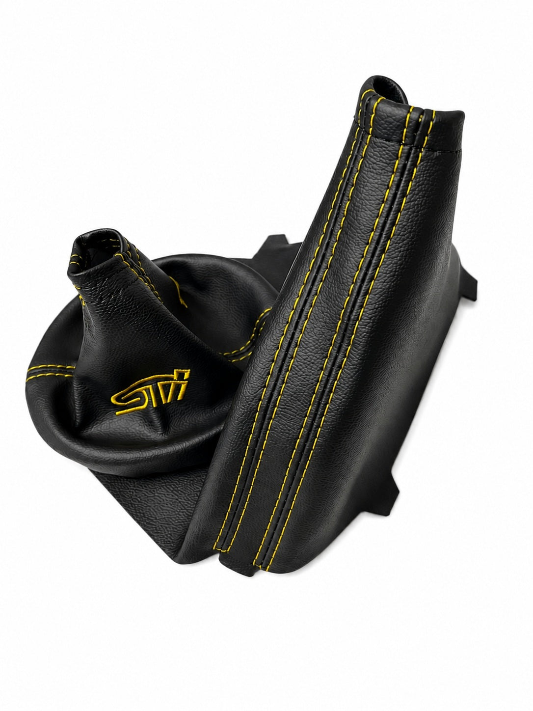for subaru wrx sti 2015 2016 2017 2018 2019 2020 2021 vinyl shift handbrake boot cover custom embroidery