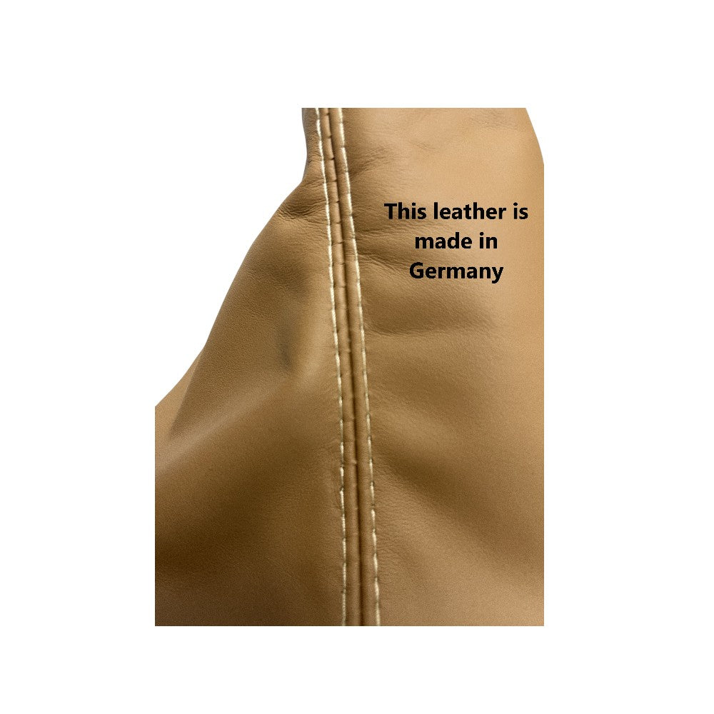 genuine leather shift boot cover in beige for porsche 911 997 carrera s 4s 20052006 2007 2008 2009 2010 2011 2012