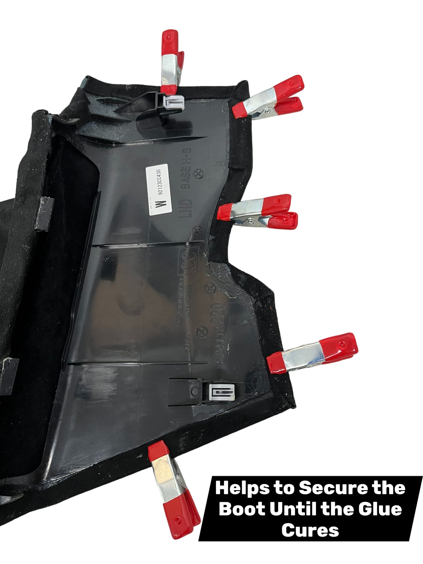 1 oz Heavy Duty Contact Adhesive Glue & 5 Two Inch Clamps