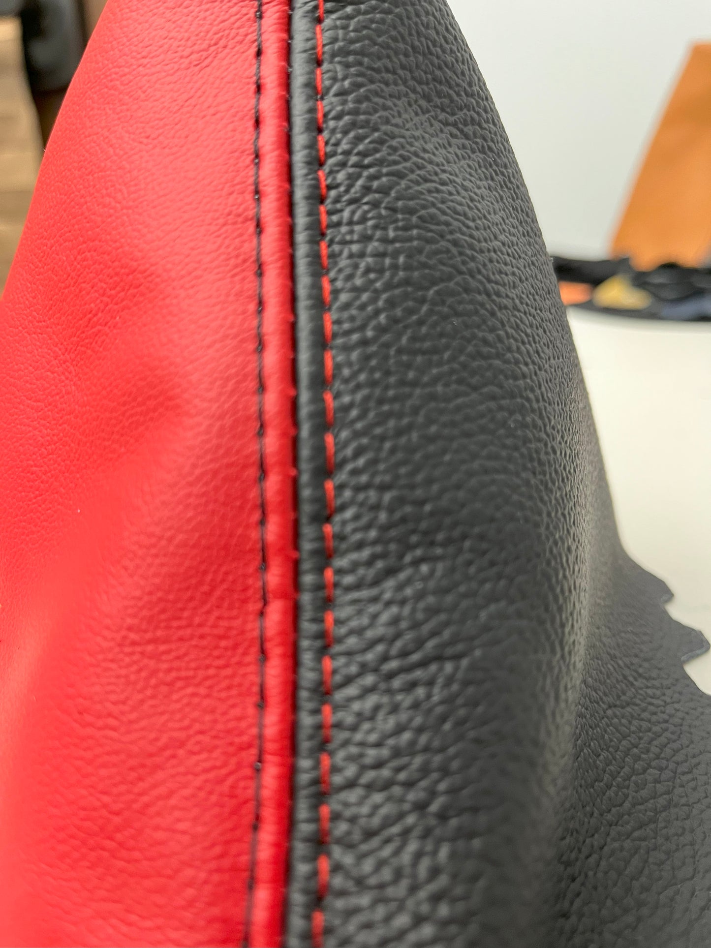 for chevy corvette c7 2014 2015 2016 2017 2018 2019 genuine leather shift boot cover manual transmission models