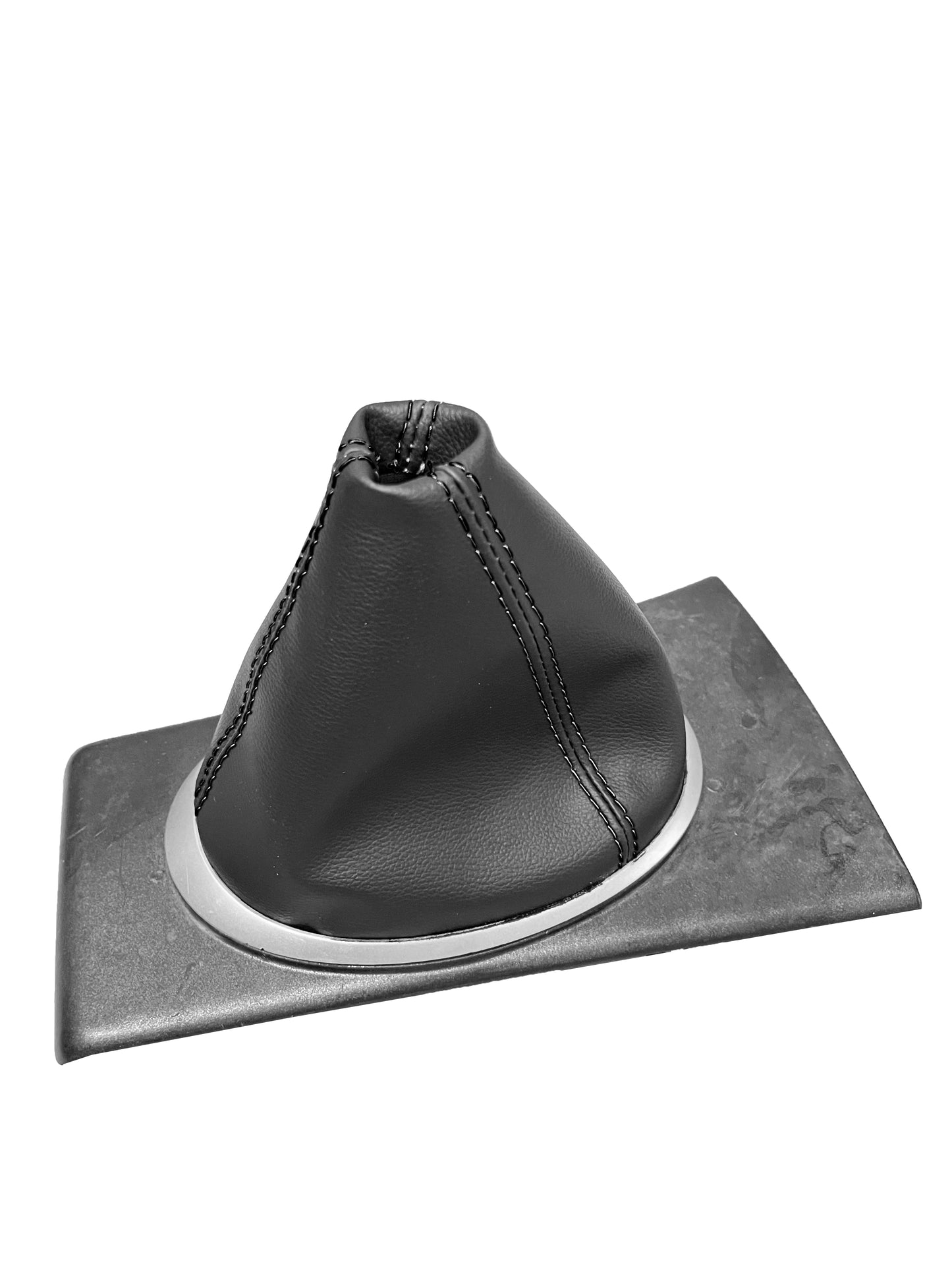 synthetic leather manual shift boot cover in black for honda civic 2001 2002 2003 2004 2005