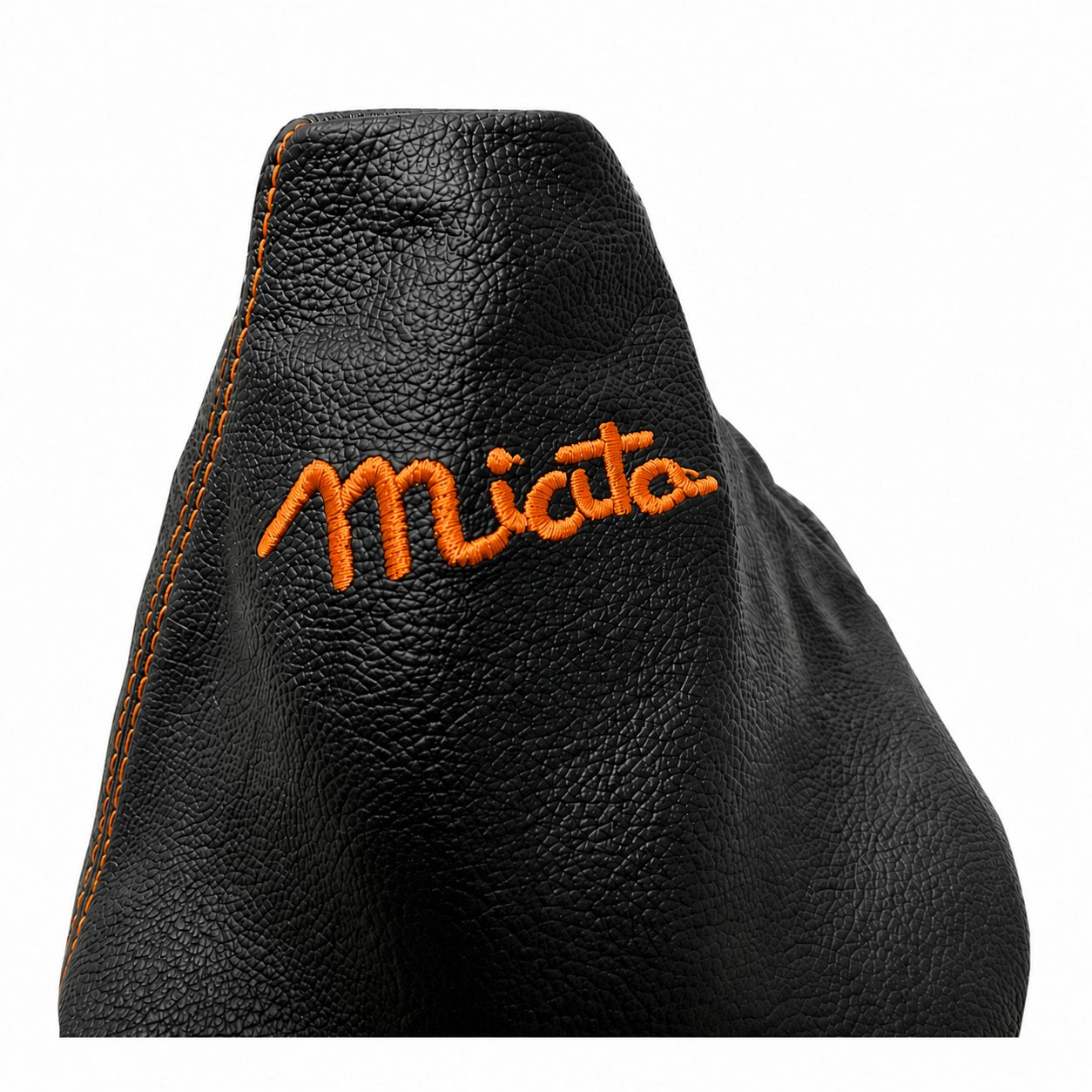 genuine leather shift boot cover manual transmission shifter mazda miata embroidery 2005 2006 2007 2008 2009