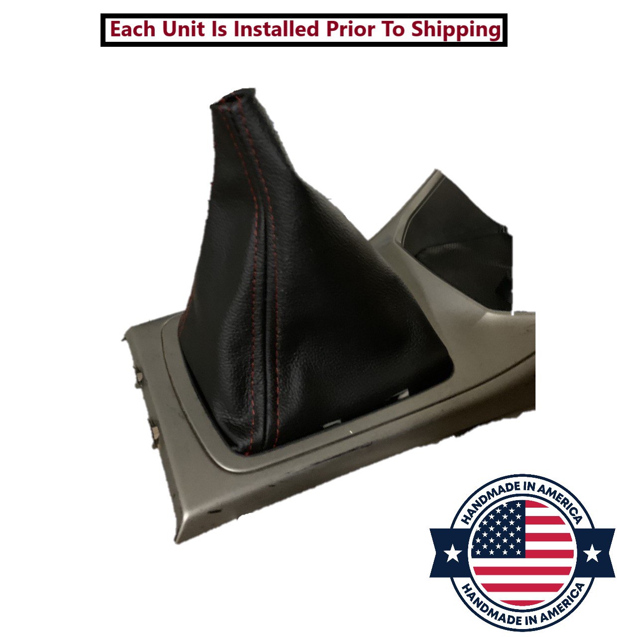 2008 - 2016 Subaru Impreza WRX STI Shift E-brake Boot Set console cover 2009 2010 2011 2012 2013 2014 2015 