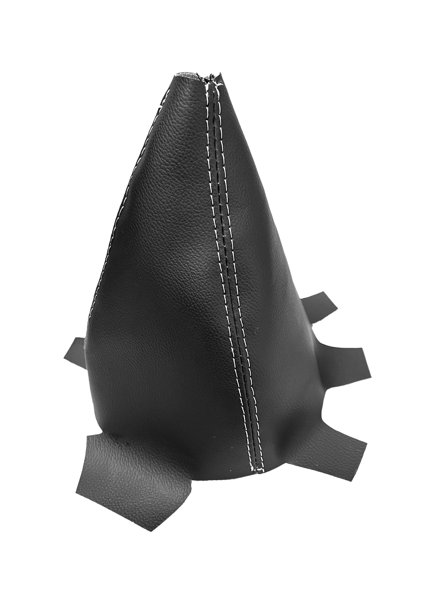 synthetic leather manual shift boot cover in black for honda civic 2001 2002 2003 2004 2005