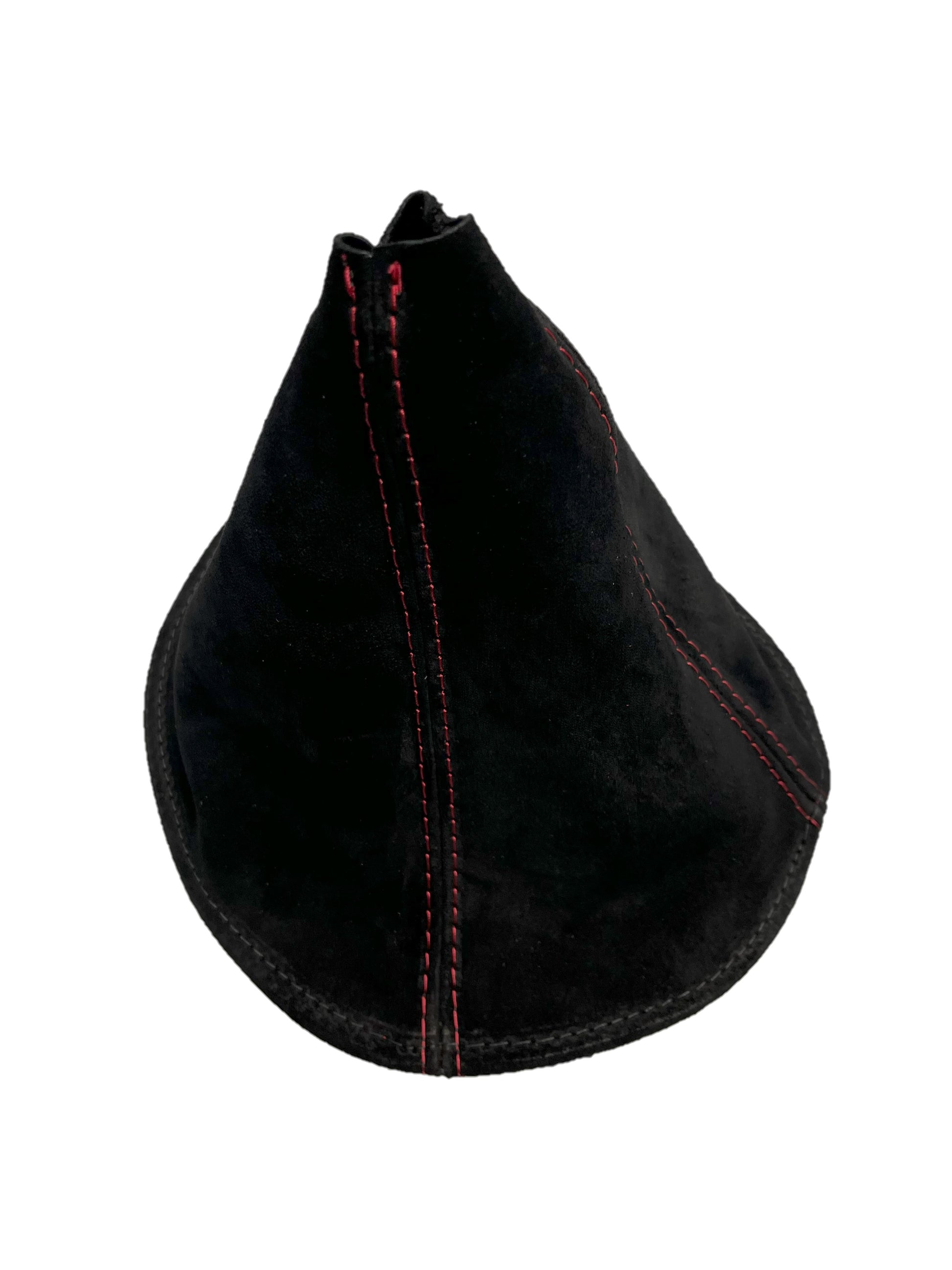shift boot cover pontiac gto real suede red stitch 2004 2005 2006