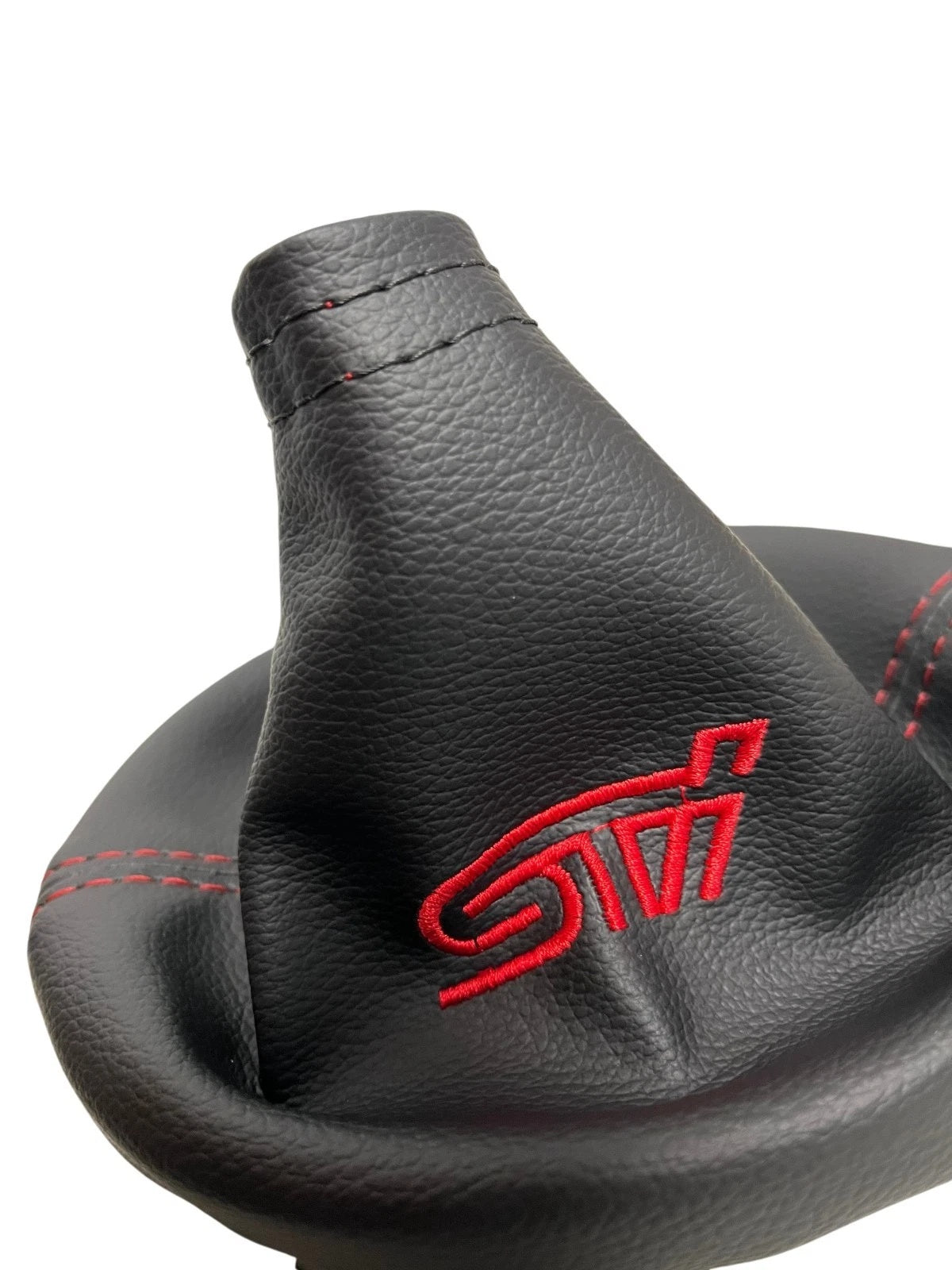for subaru wrx sti 2015 2016 2017 2018 2019 2020 2021 vinyl shift handbrake boot cover custom embroidery