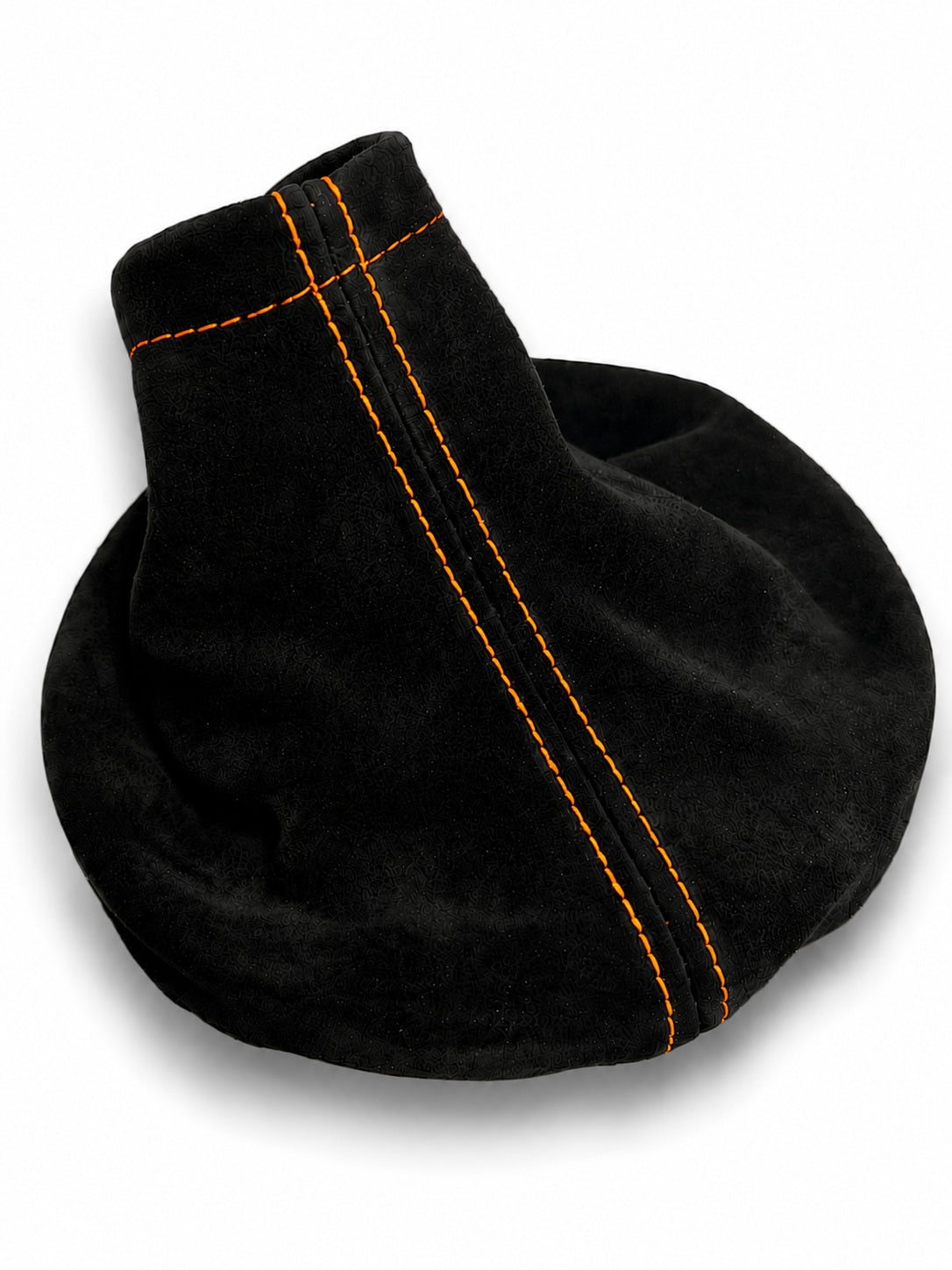 Subaru STI 2015–2021 suede shift boot replacement with red contrast stitching