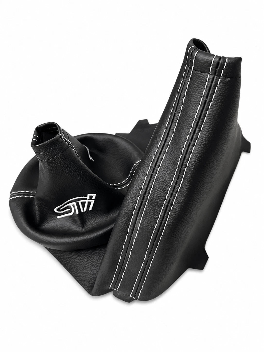 for subaru wrx sti 2015 2016 2017 2018 2019 2020 2021 vinyl shift handbrake boot cover custom embroidery