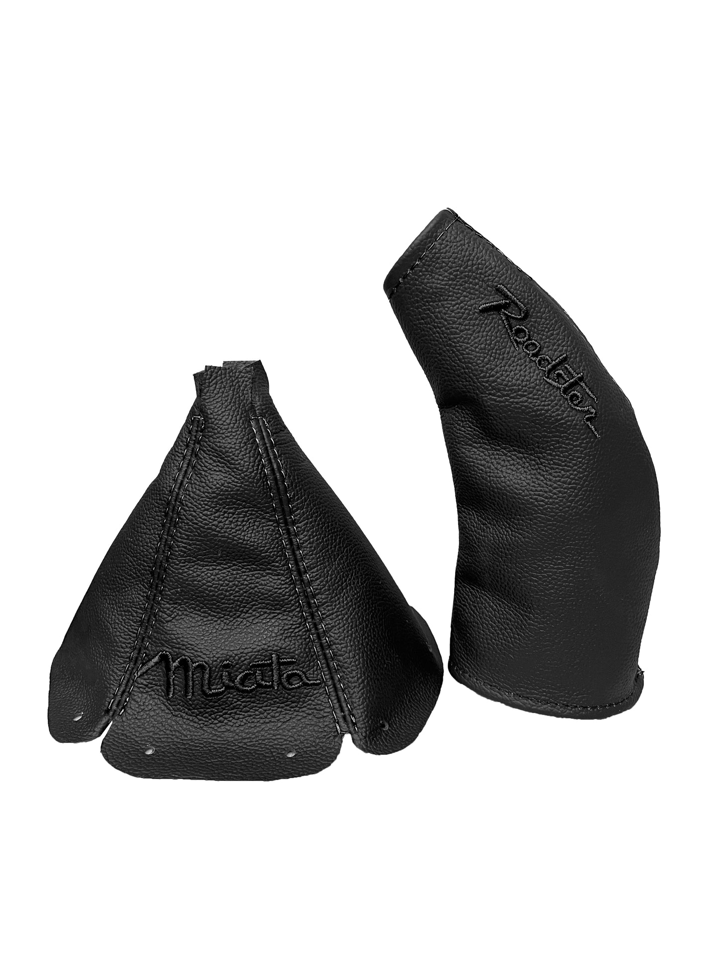Embroidered Leather Handbrake & Shift Boot Cover For 1989-1997 MAZDA MIATA MX-5