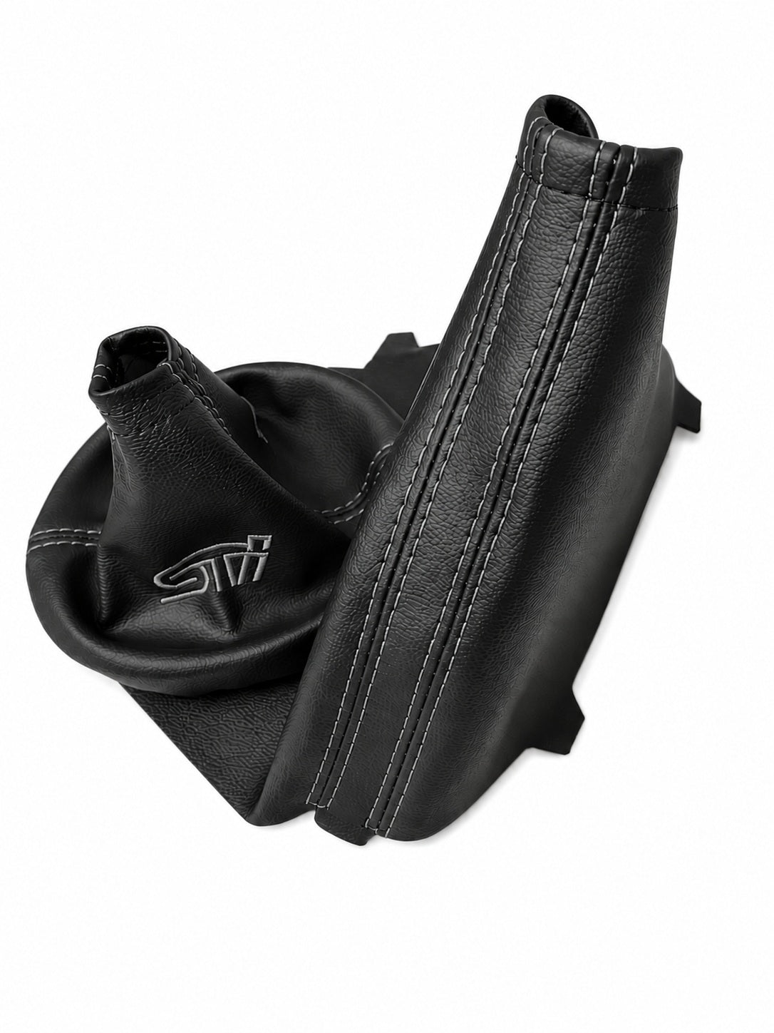 for subaru wrx sti 2015 2016 2017 2018 2019 2020 2021 vinyl shift handbrake boot cover custom embroidery