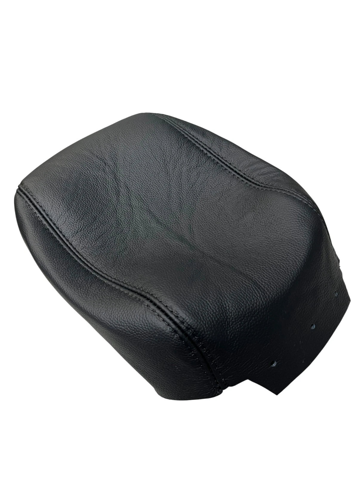 Black Leather Center Console Armrest Cover For Subaru Forester 2019 2020 2021 2022 2023 2024