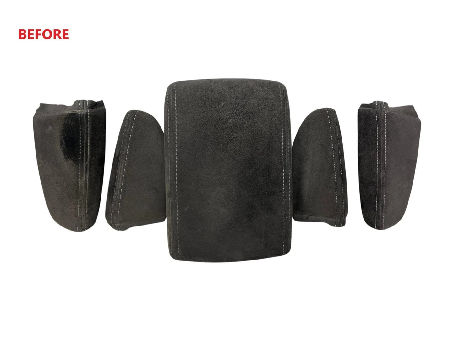 for subaru impreza wrx sti 2008 2009 2010 2011 2012 2013 2014 genuine suede console armrest & door armrest cover