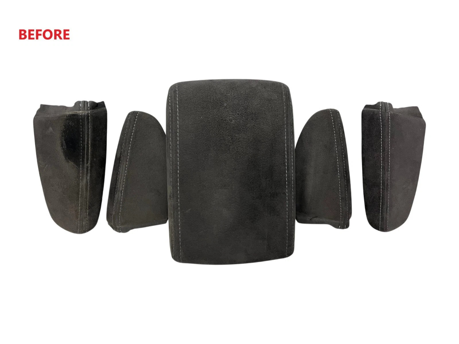 for subaru impreza wrx sti 2008 2009 2010 2011 2012 2013 2014 genuine suede console armrest & door armrest cover