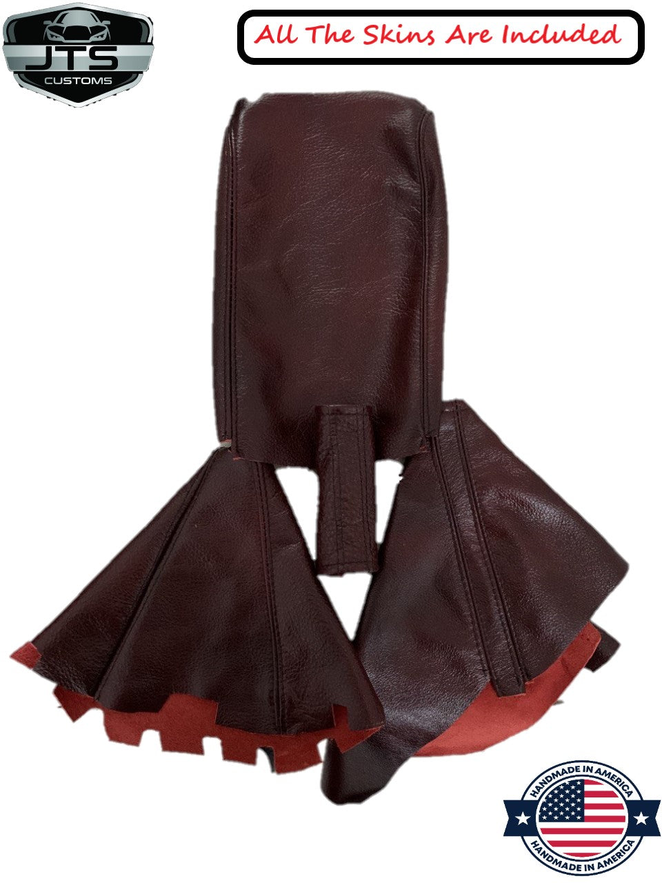 2008 2009 2010 2011 2012 2013 2014 Subaru Impreza shift boot e-brake boot console cover set in Burgandy red