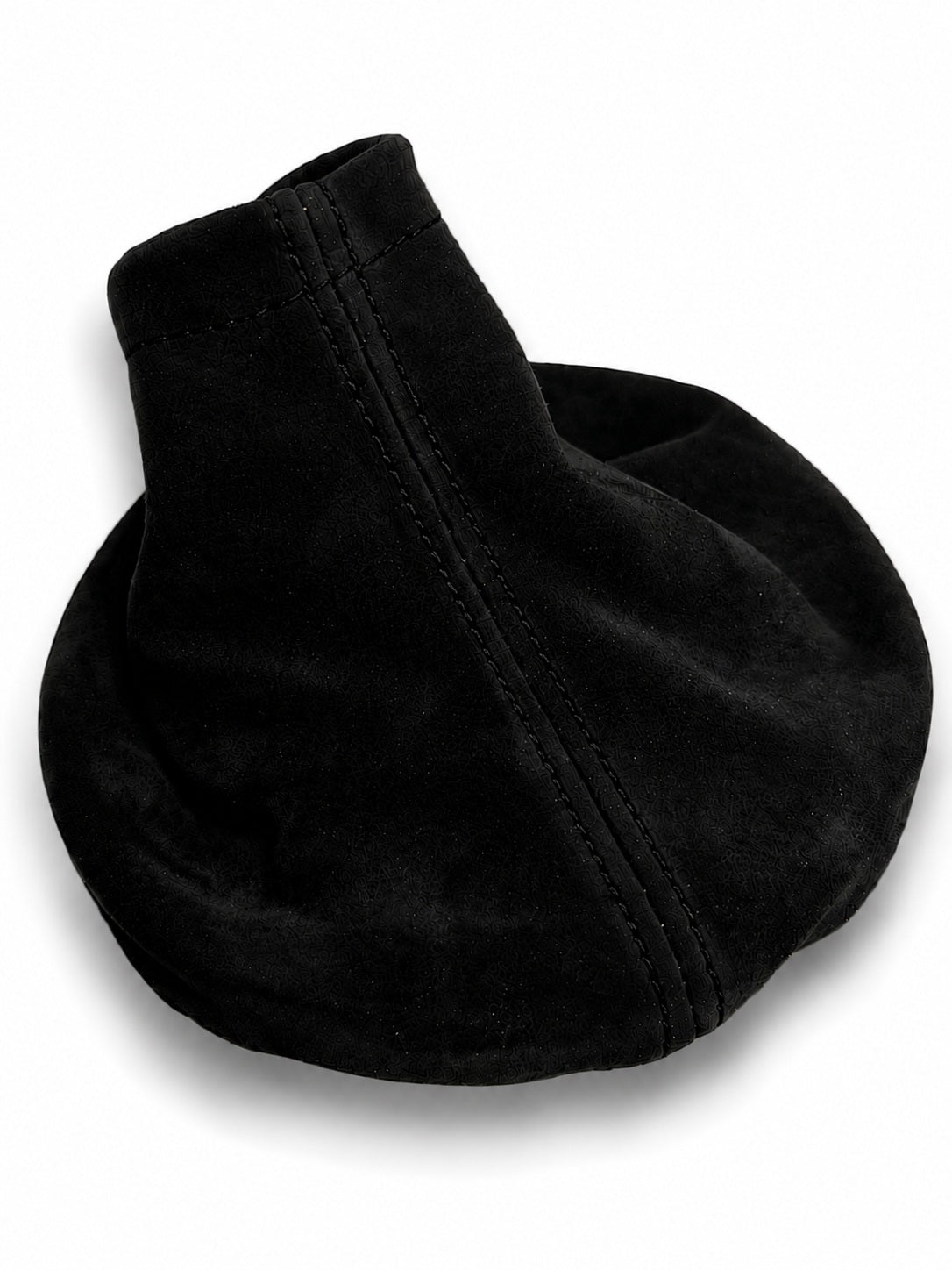 Subaru STI 2015–2021 suede shift boot replacement with red contrast stitching