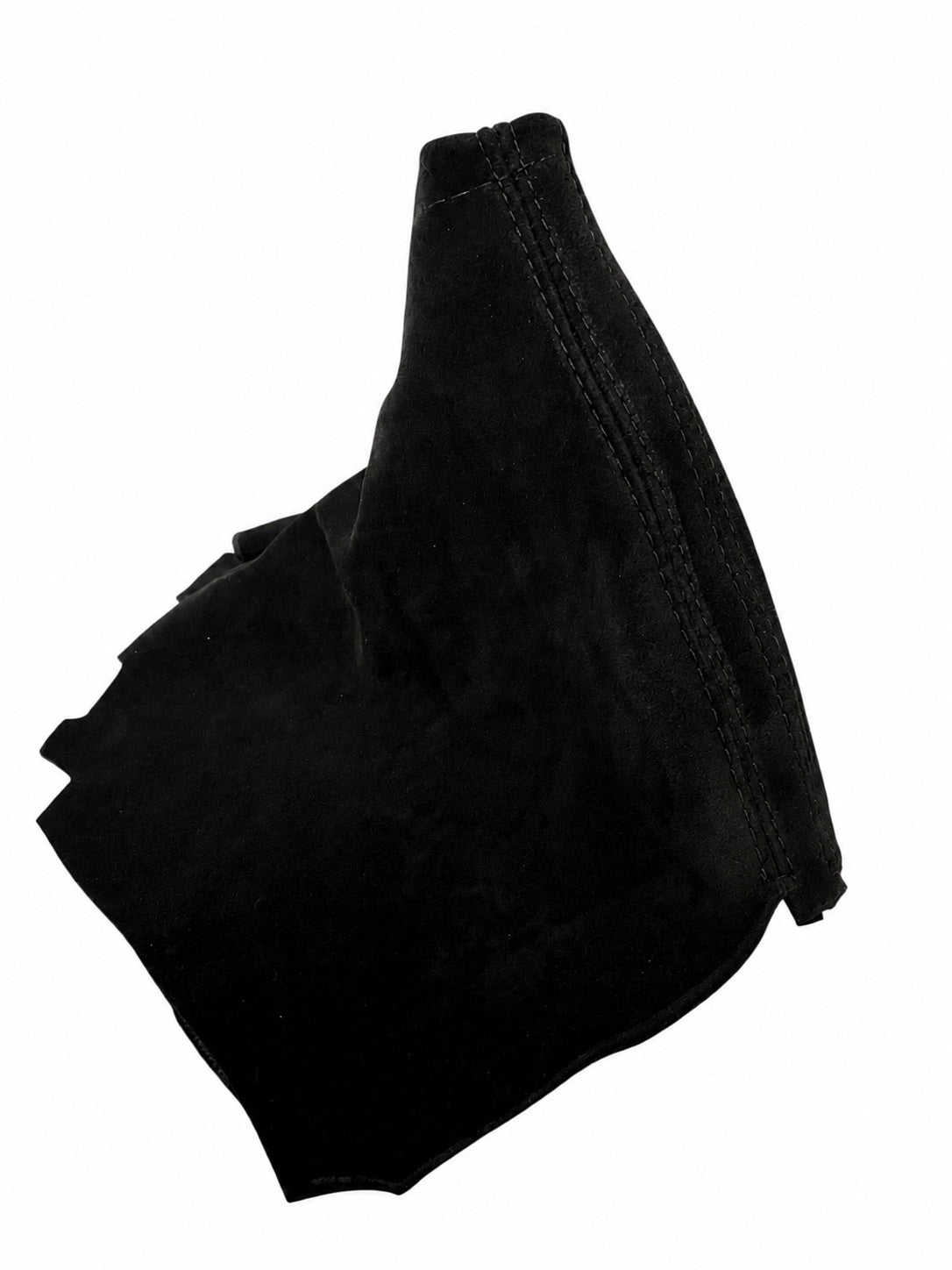 suede shift handbrake boot cover in black for subaru wrx non-sti 2015 2016 2017 2018 2019 2020 2021