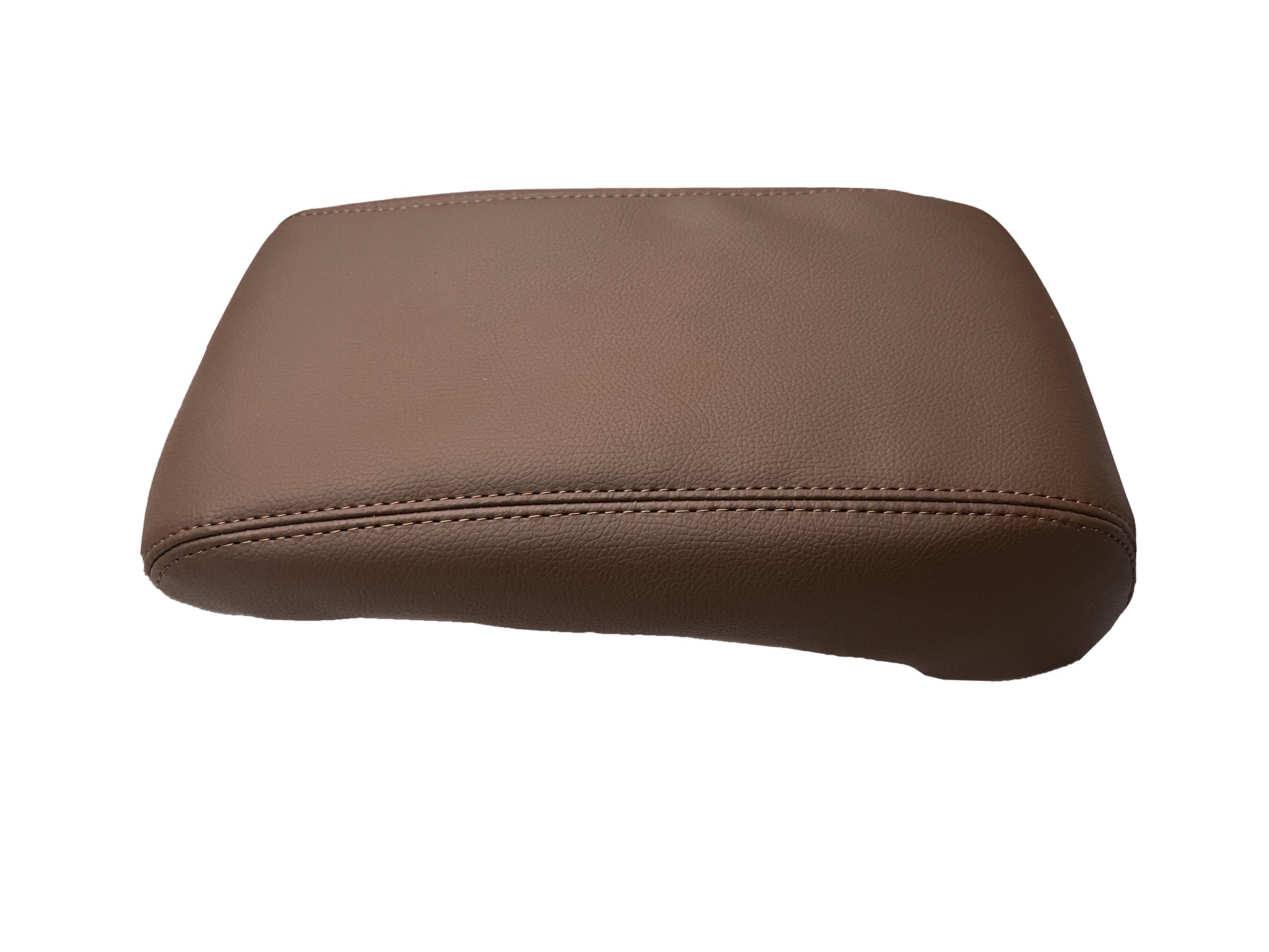 java brown synthetic leather console armrest cover for subaru legacy outback 2010 2011 2012 2013 2014