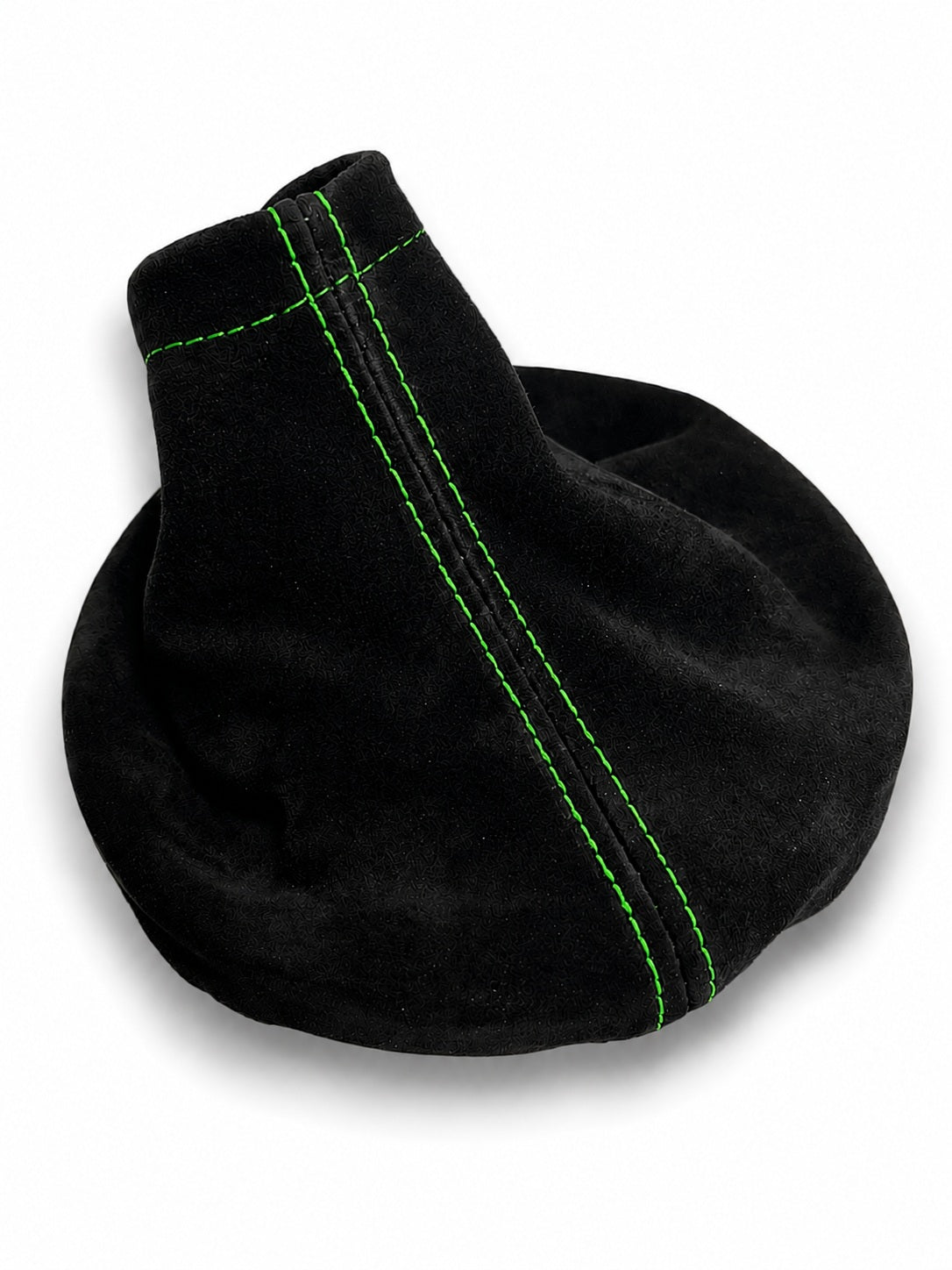 Subaru STI 2015–2021 suede shift boot replacement with red contrast stitching