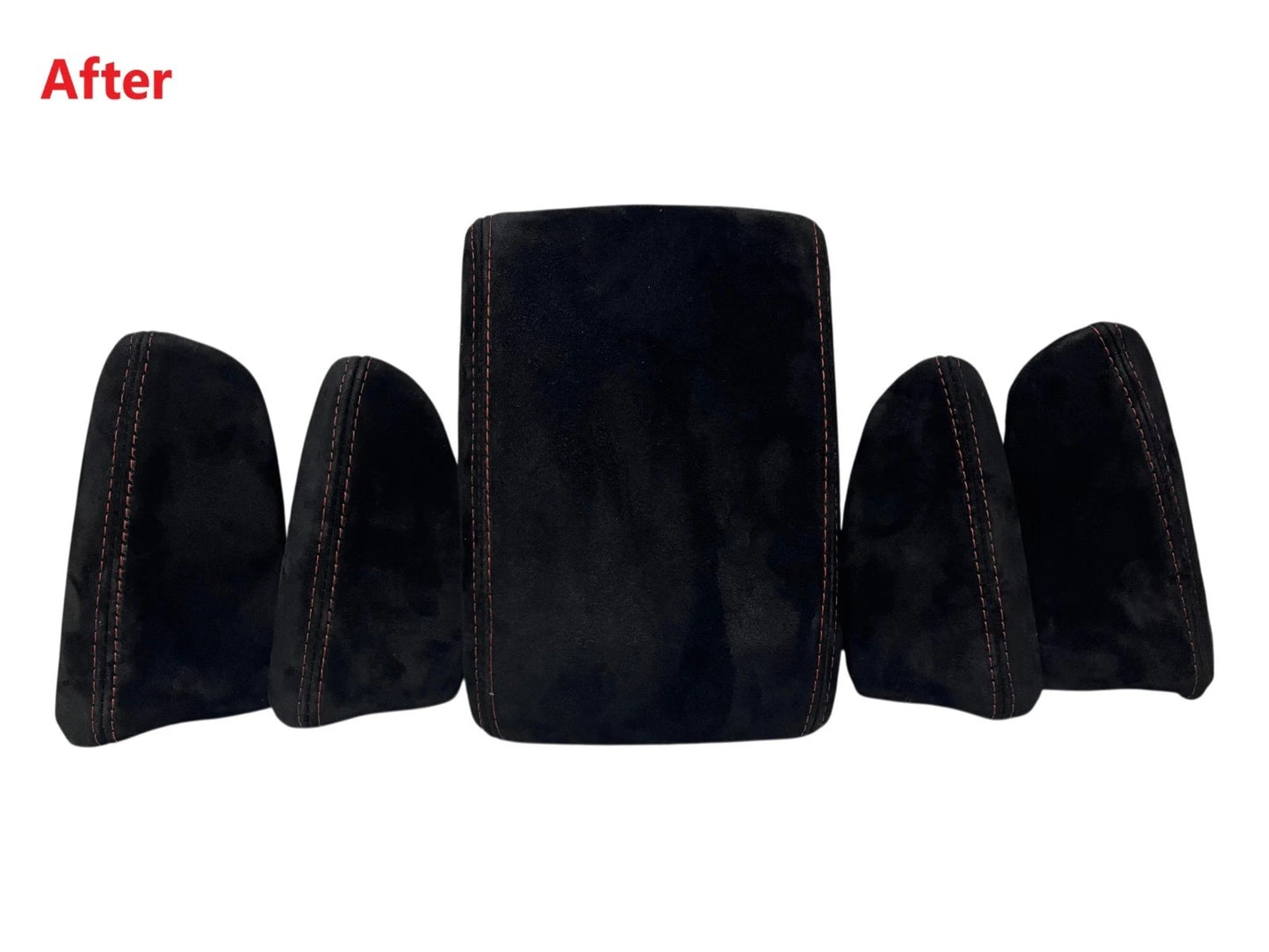for subaru impreza wrx sti 2008 2009 2010 2011 2012 2013 2014 genuine suede console armrest & door armrest cover