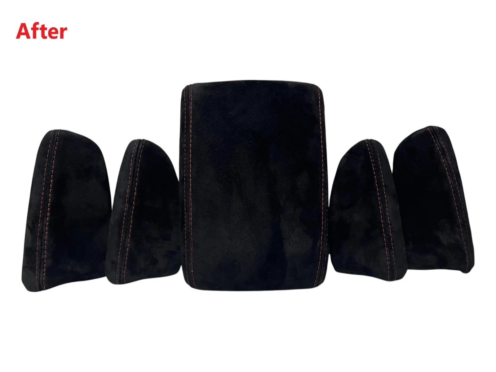 for subaru impreza wrx sti 2008 2009 2010 2011 2012 2013 2014 genuine suede console armrest & door armrest cover