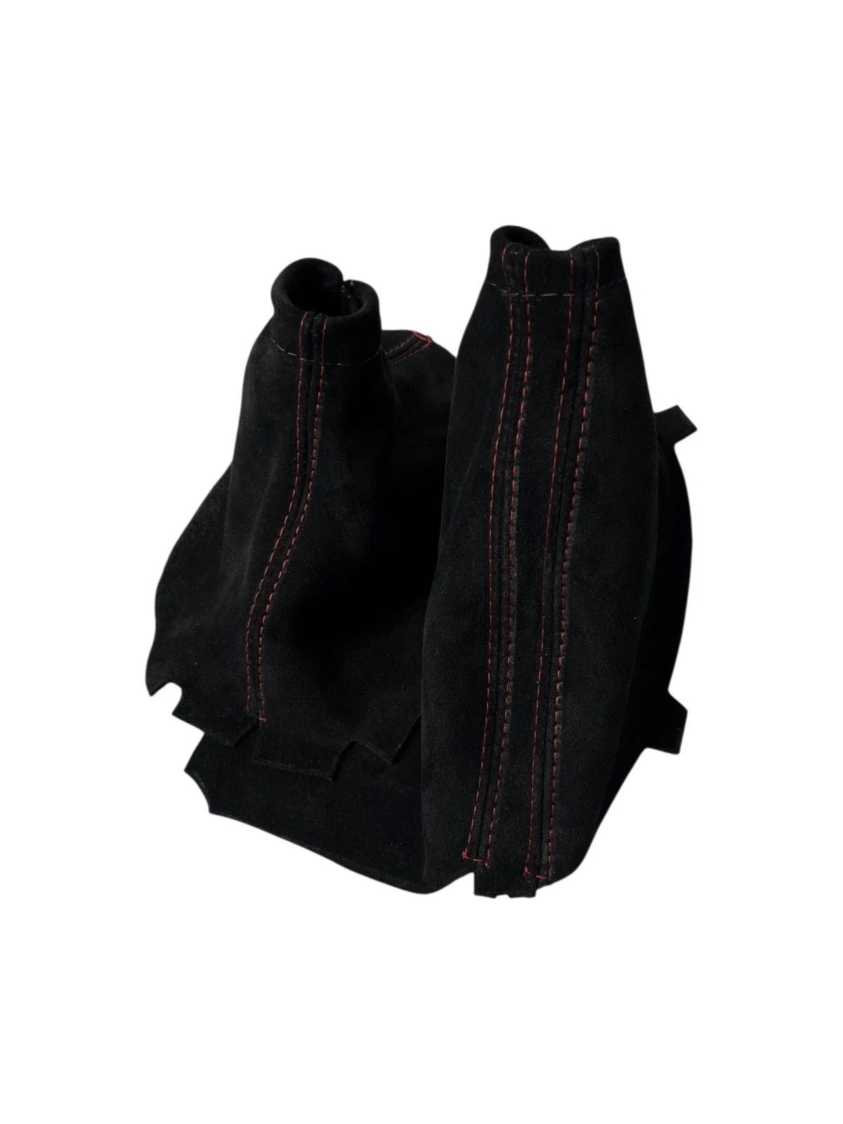 suede shift handbrake boot cover in black for subaru wrx non-sti 2015 2016 2017 2018 2019 2020 2021