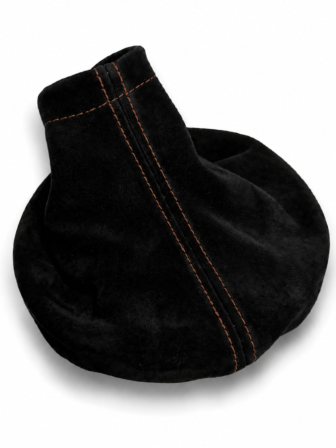 Subaru STI 2015–2021 suede shift boot replacement with red contrast stitching