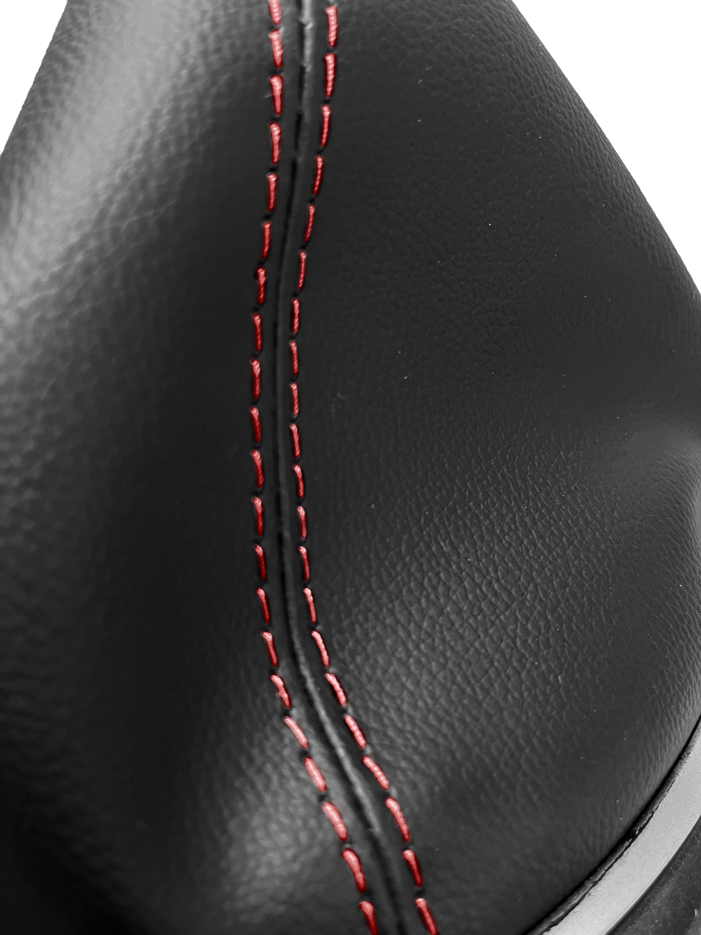 synthetic leather manual shift boot cover in black for honda civic 2001 2002 2003 2004 2005