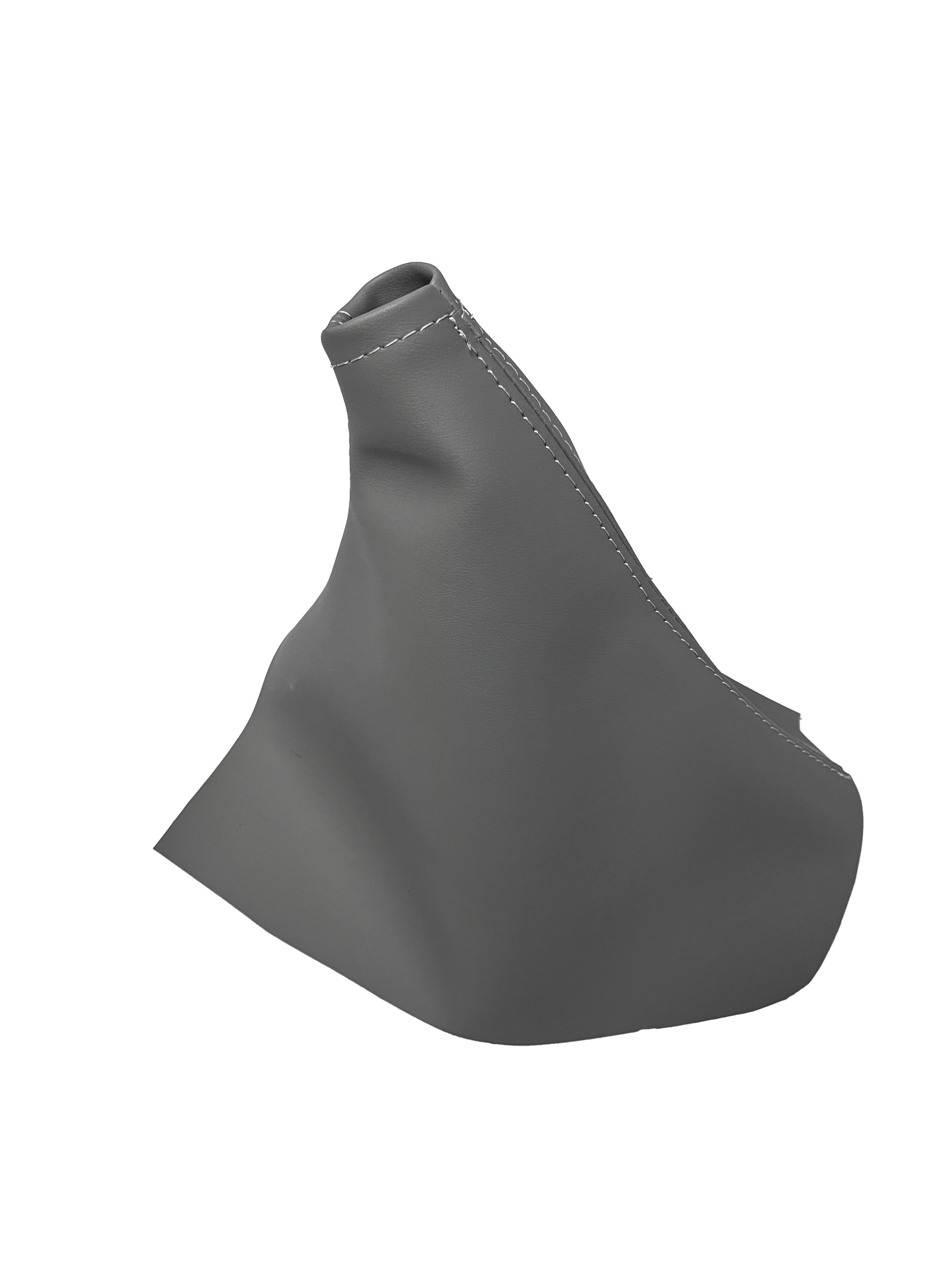 titanium gray synthetic leather handbrake boot cover chevy corvette c6 2005-2013