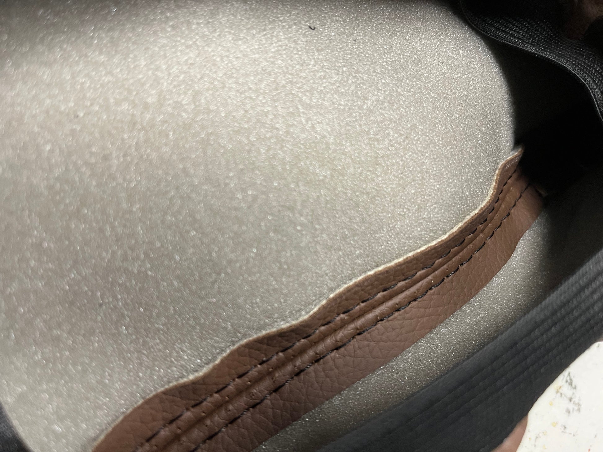 java brown synthetic leather console armrest cover for subaru legacy outback 2010 2011 2012 2013 2014