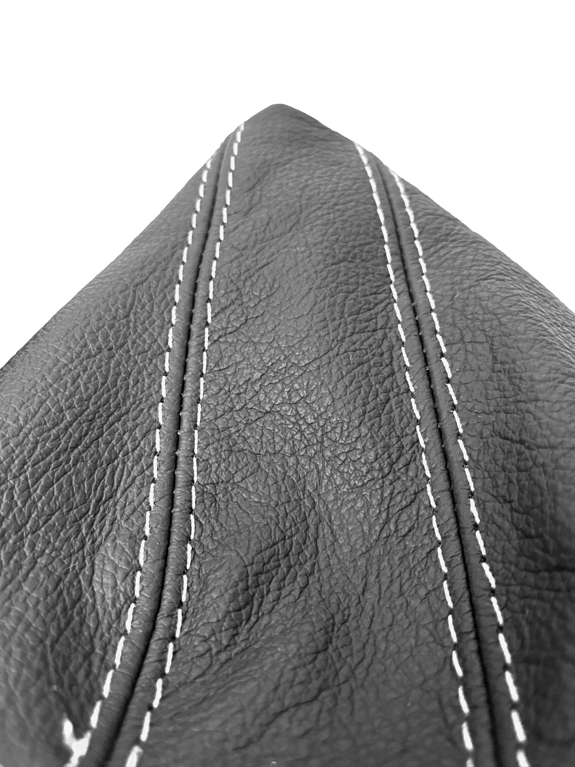 genuine leather shift handbrake boot cover fits for bmw 2005 2006 2007 2008 2009 2010 2011 2012 2013 automatic transmission