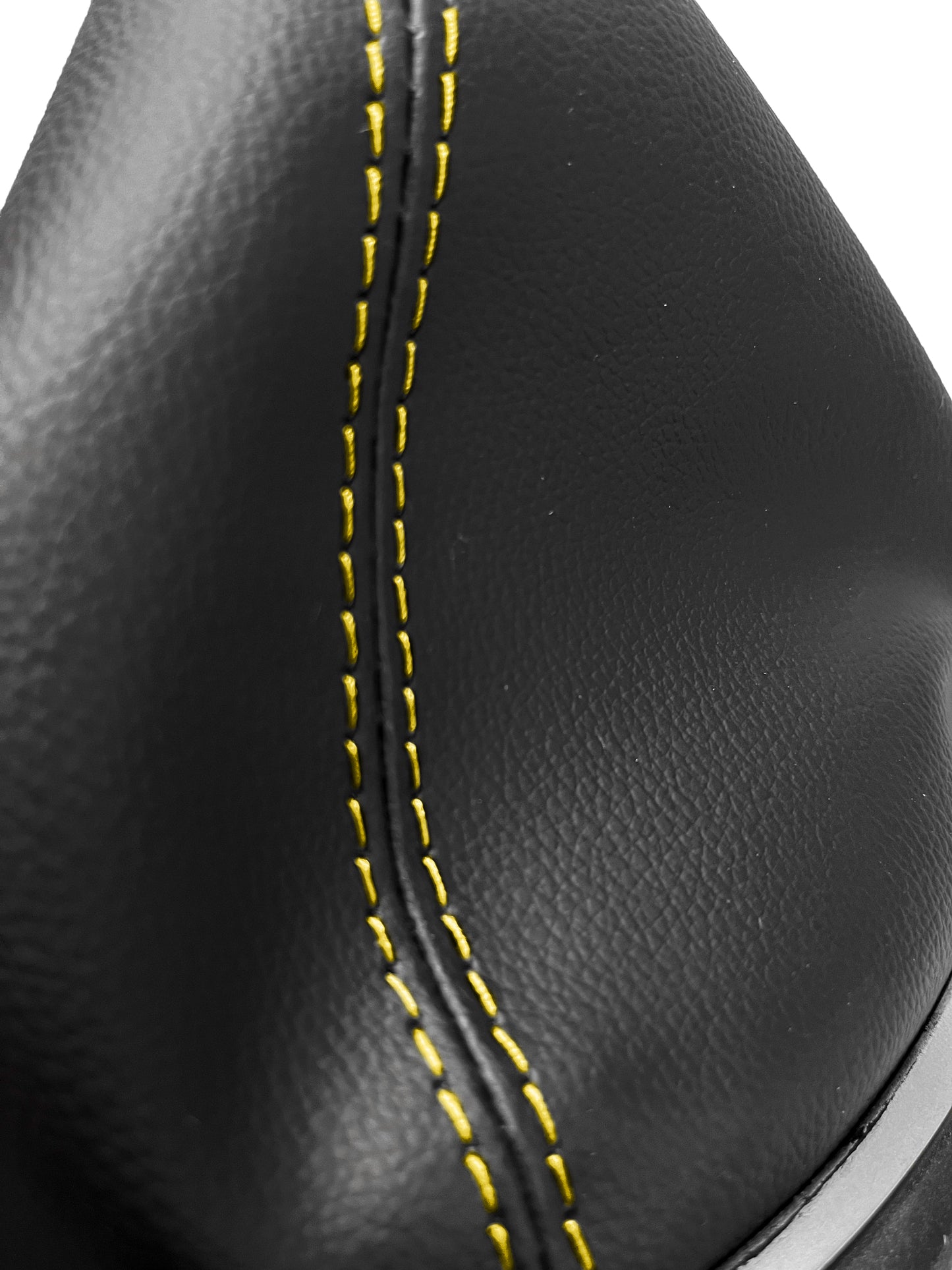 synthetic leather manual shift boot cover in black for honda civic 2001 2002 2003 2004 2005