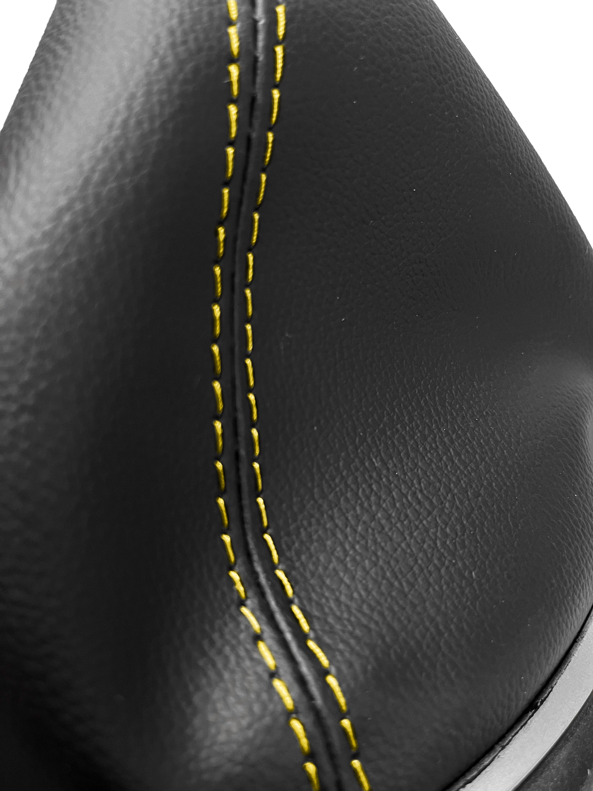 synthetic leather manual shift boot cover in black for honda civic 2001 2002 2003 2004 2005